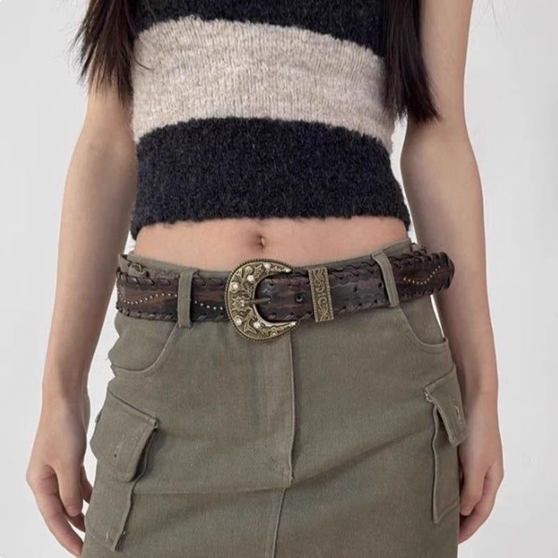 Vintage Brown Belt