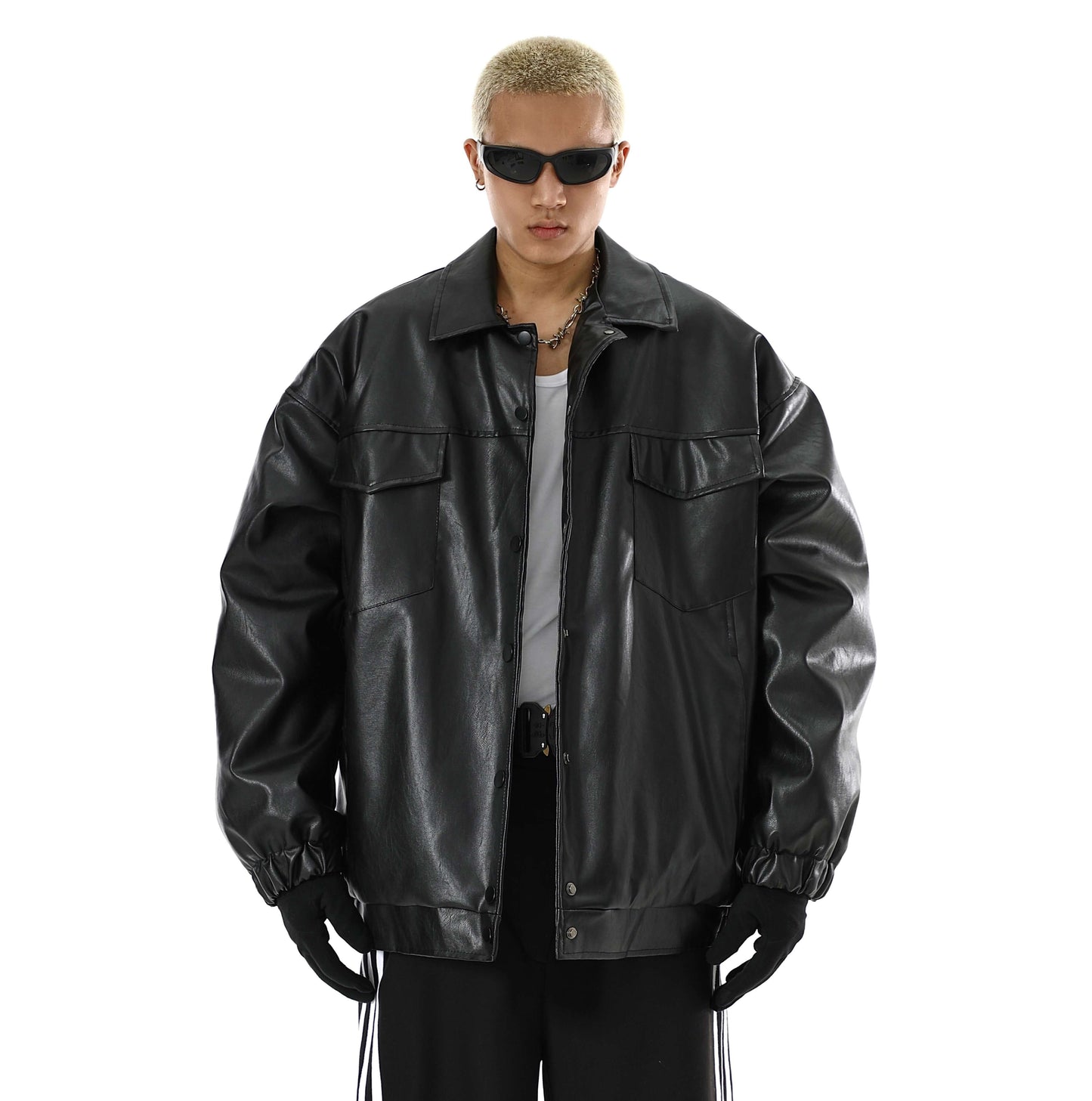 Men's Vintage Leather Coat - Retro Vintage Finds