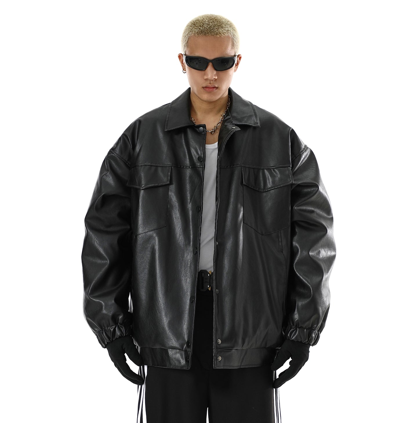 Men's Vintage Leather Coat - Retro Vintage Finds