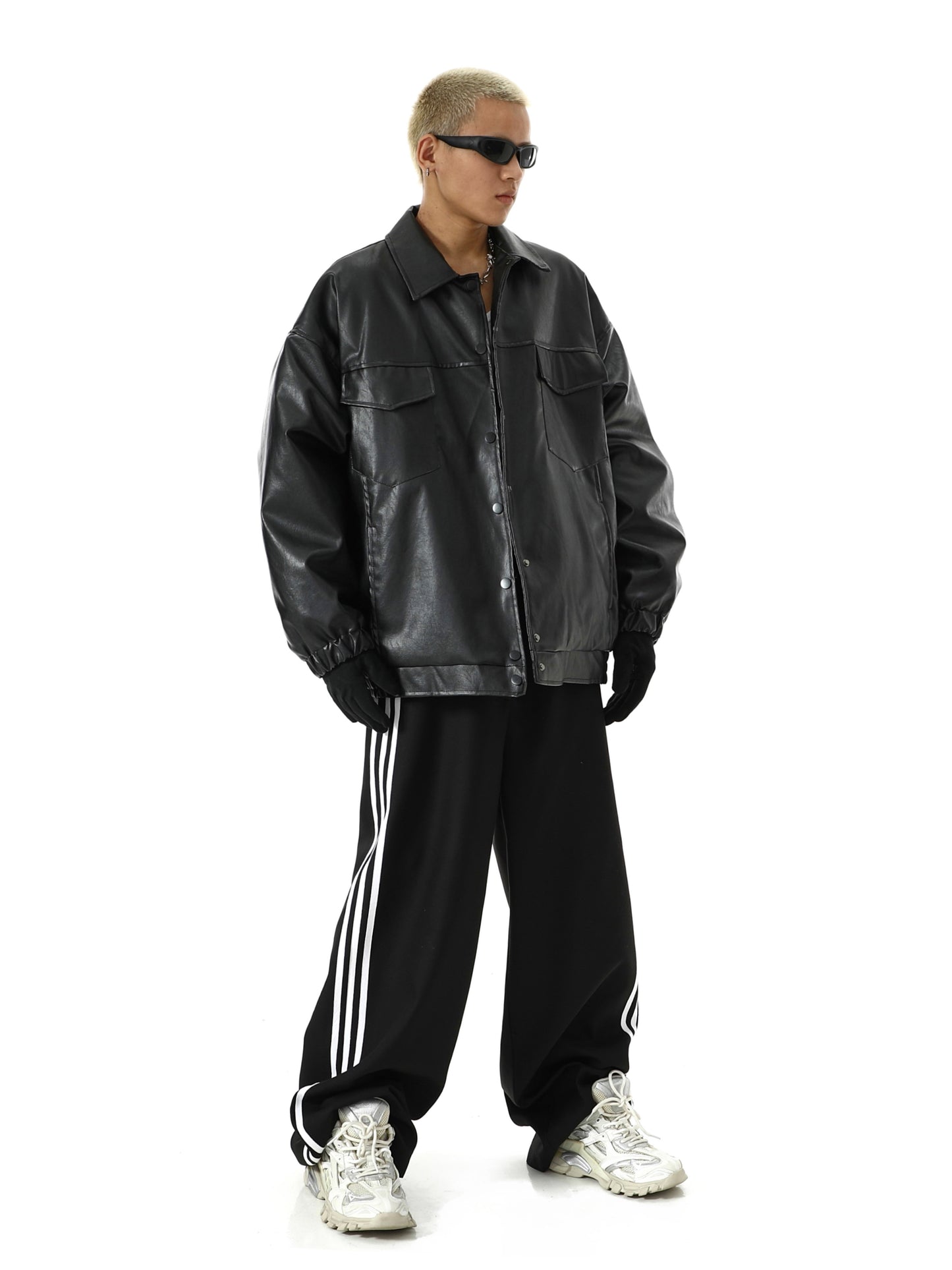 Men's Vintage Leather Coat - Retro Vintage Finds