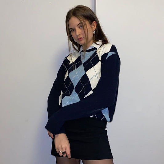 Vintage Knitted Sweater - Retro Vintage Finds